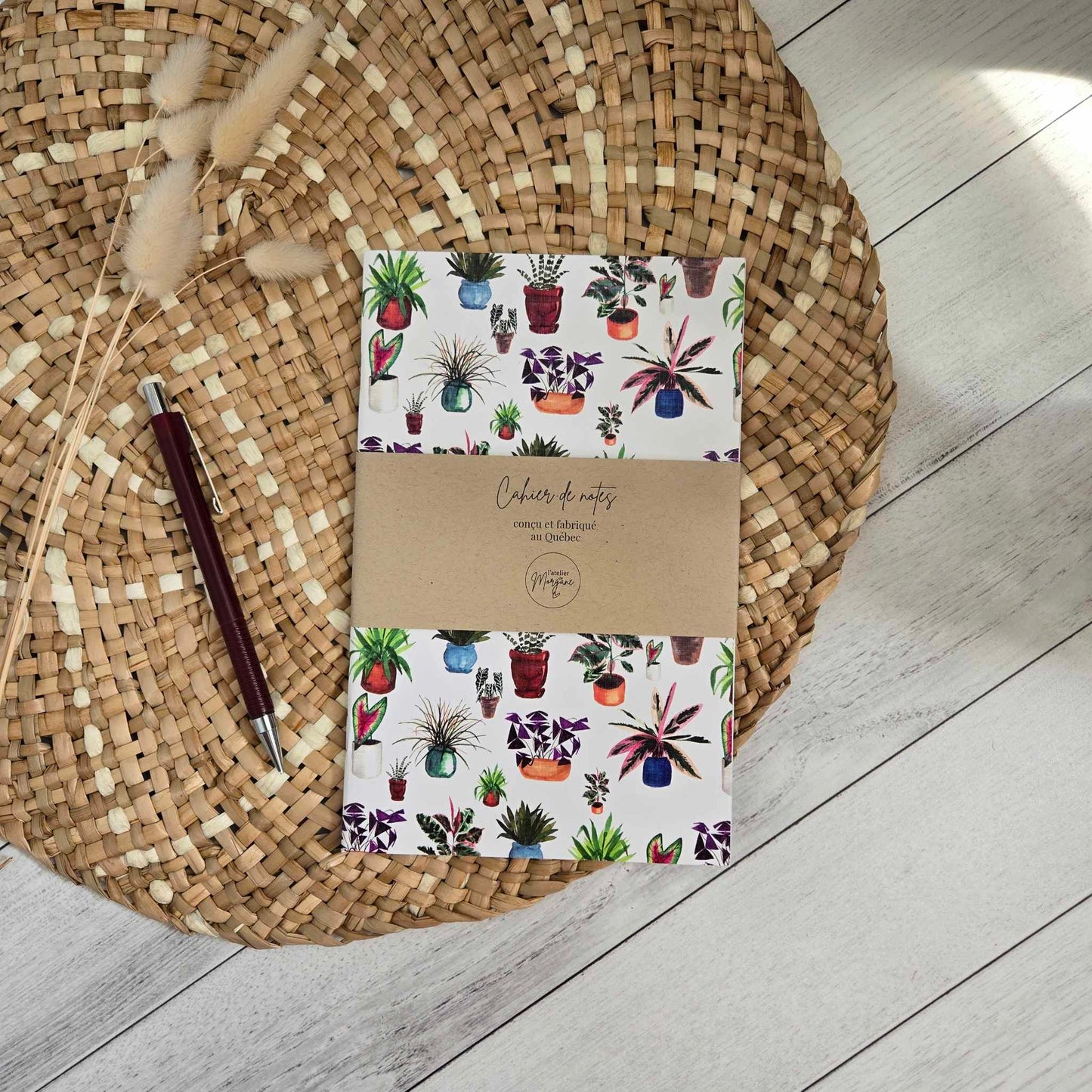cahier de notes - jungle intérieure
