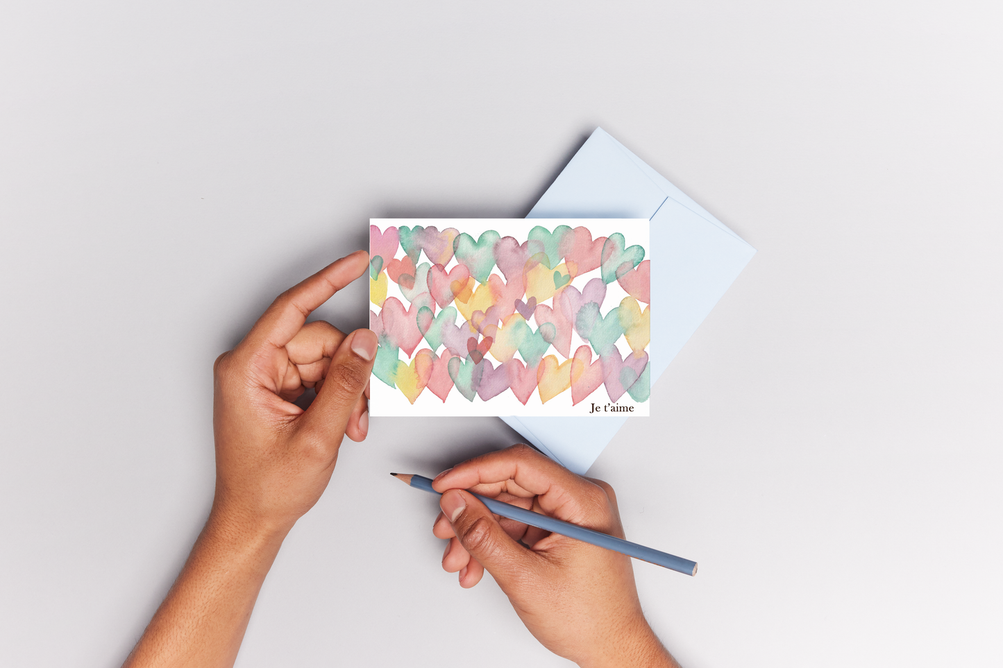 Carte de st-Valentin - plein d'amour