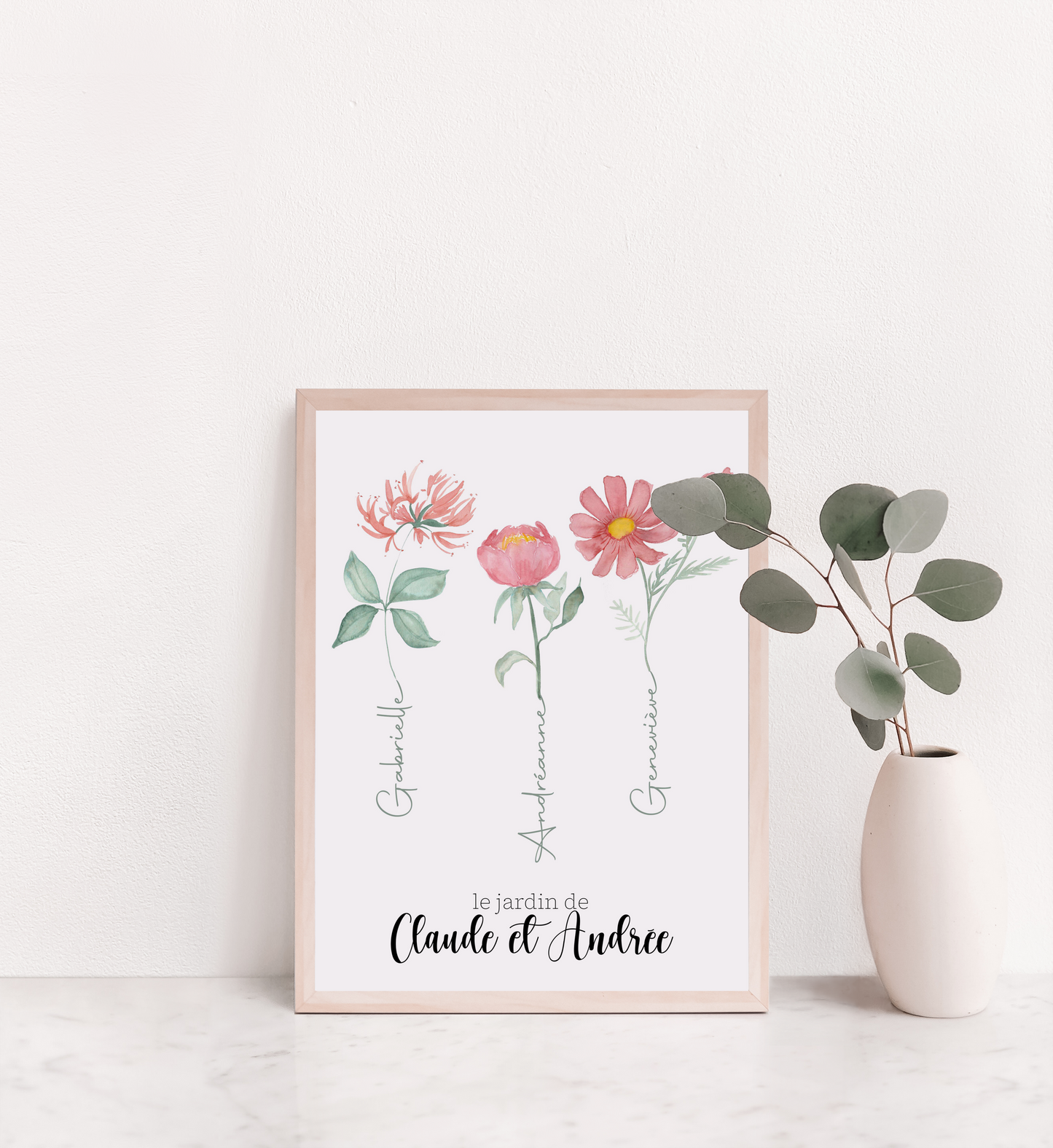 Jardin de grand-maman, mamie, maman, éducatrice...