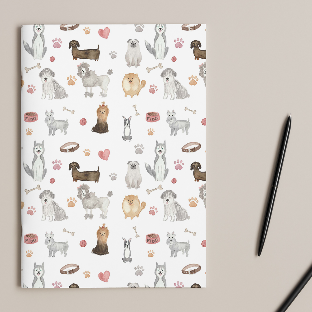 Cahier de notes - gentils pitous