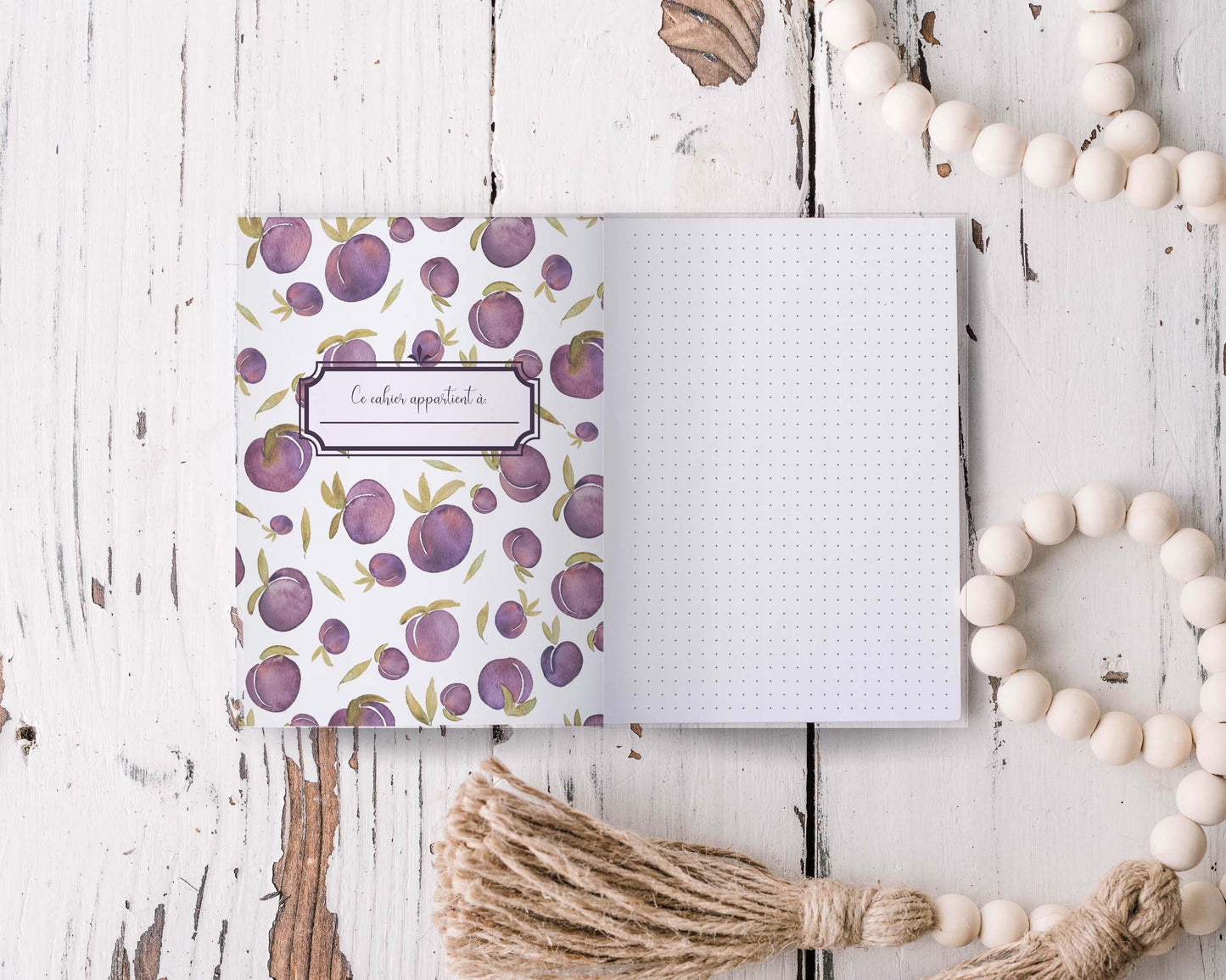 Cahier de notes - Prune Parfaite