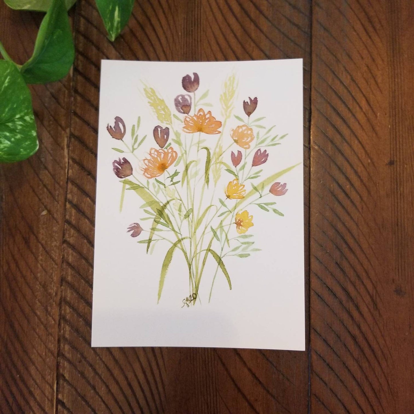 Mini bouquet d'automne