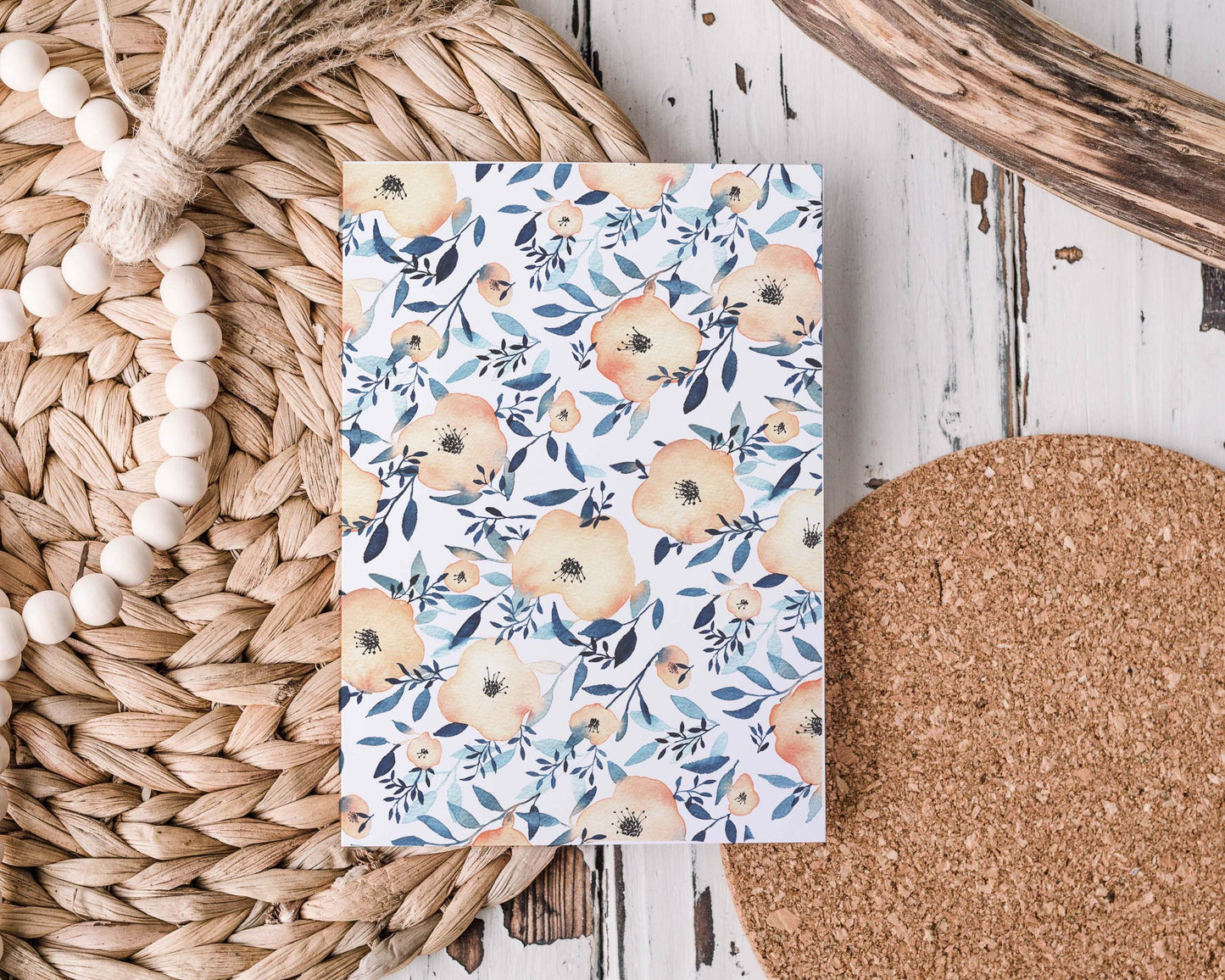 Cahier de notes - douceur fleurie