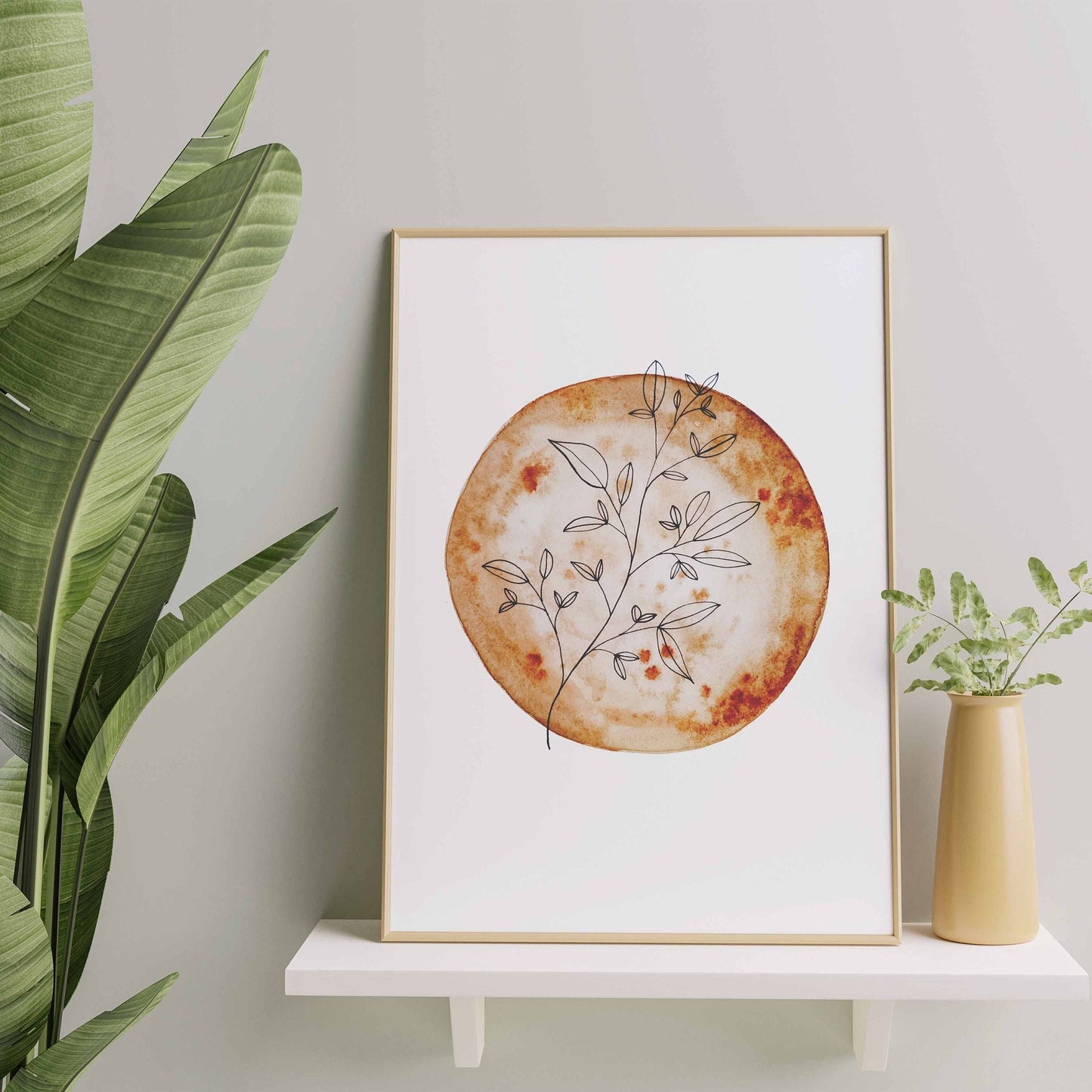 Affiche bouquet de maman