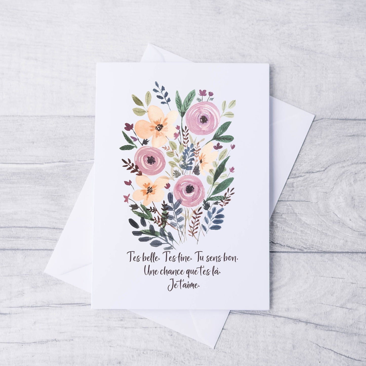 Carte belle et fine