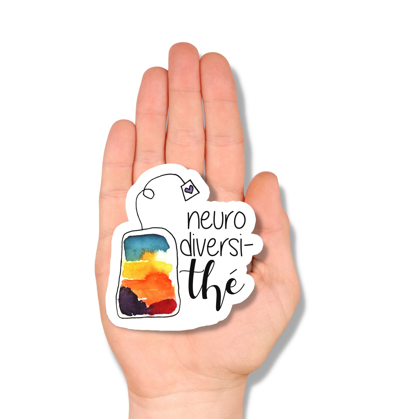 Autocollant tout sauf neurotypique