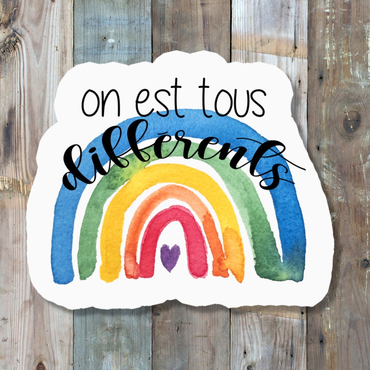 Autocollant on ne peut pas tous être neurotypique