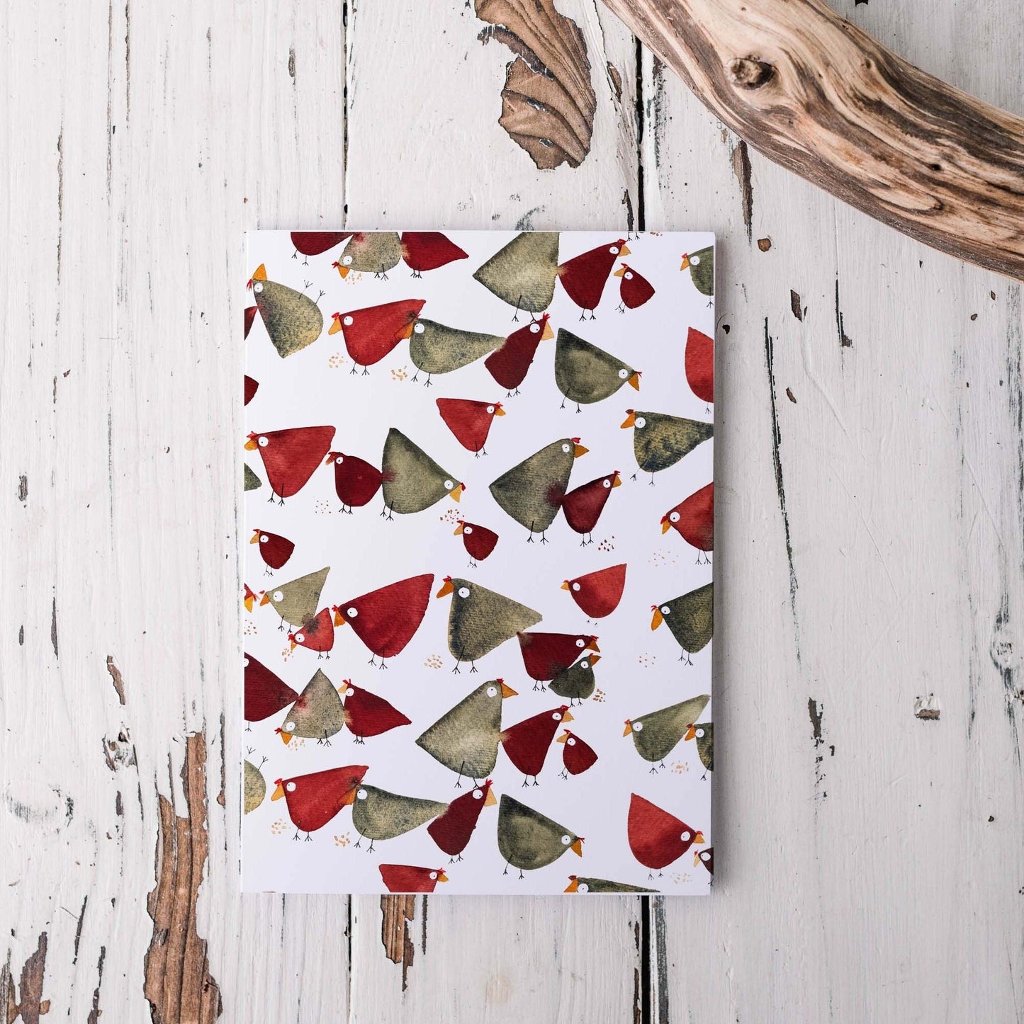 cahier de notes - poulettes