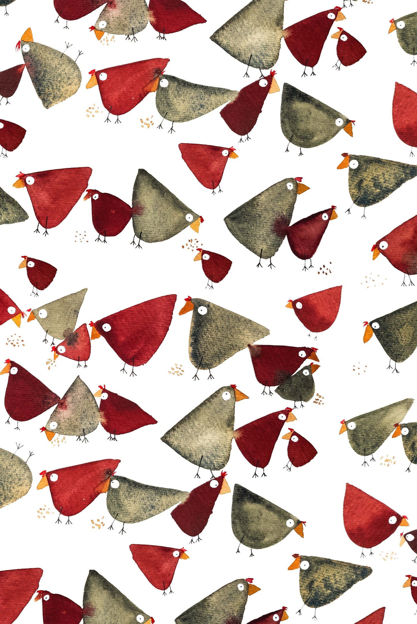 cahier de notes - poulettes