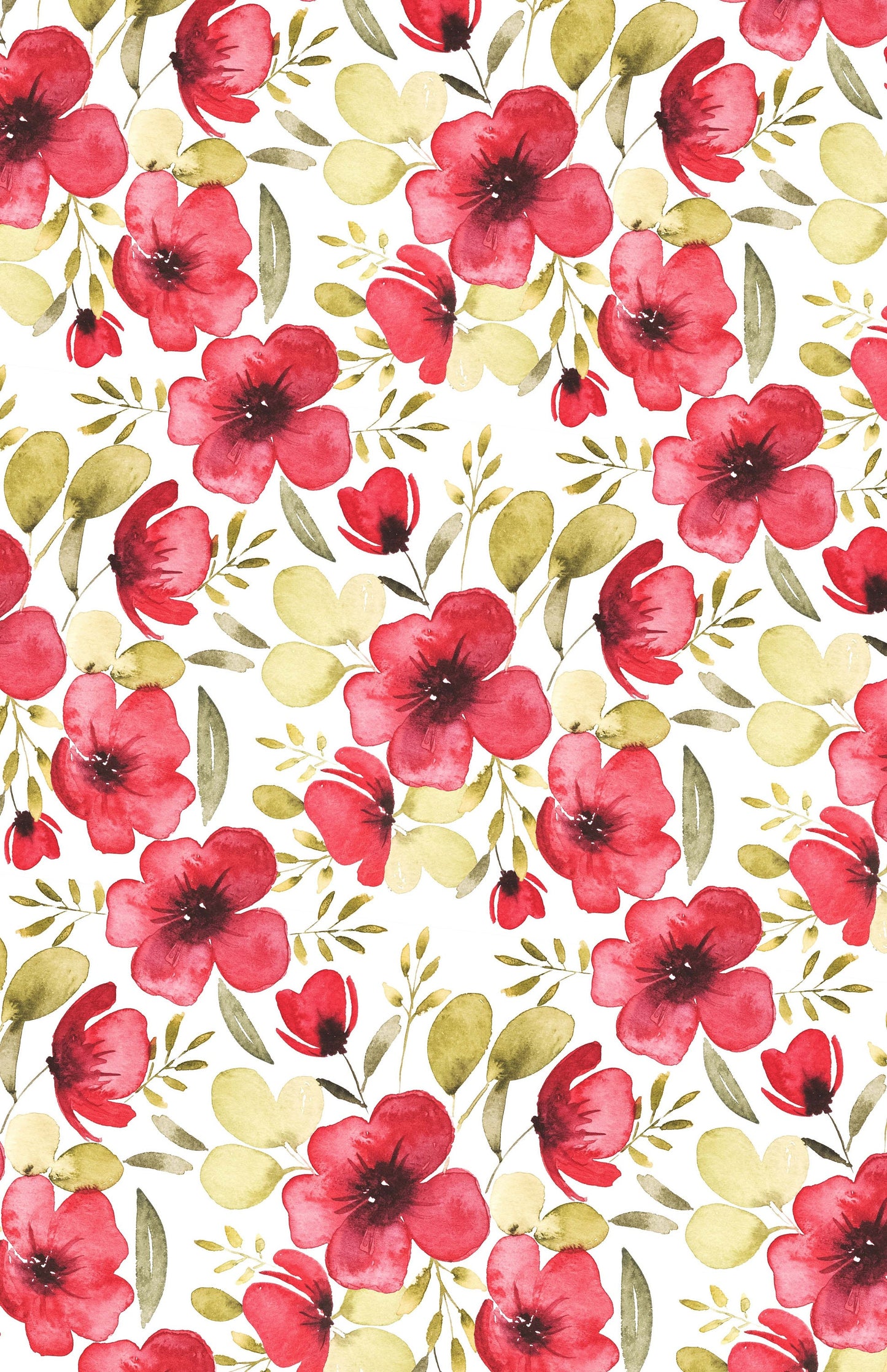 Cahier de notes - bouquet rouge