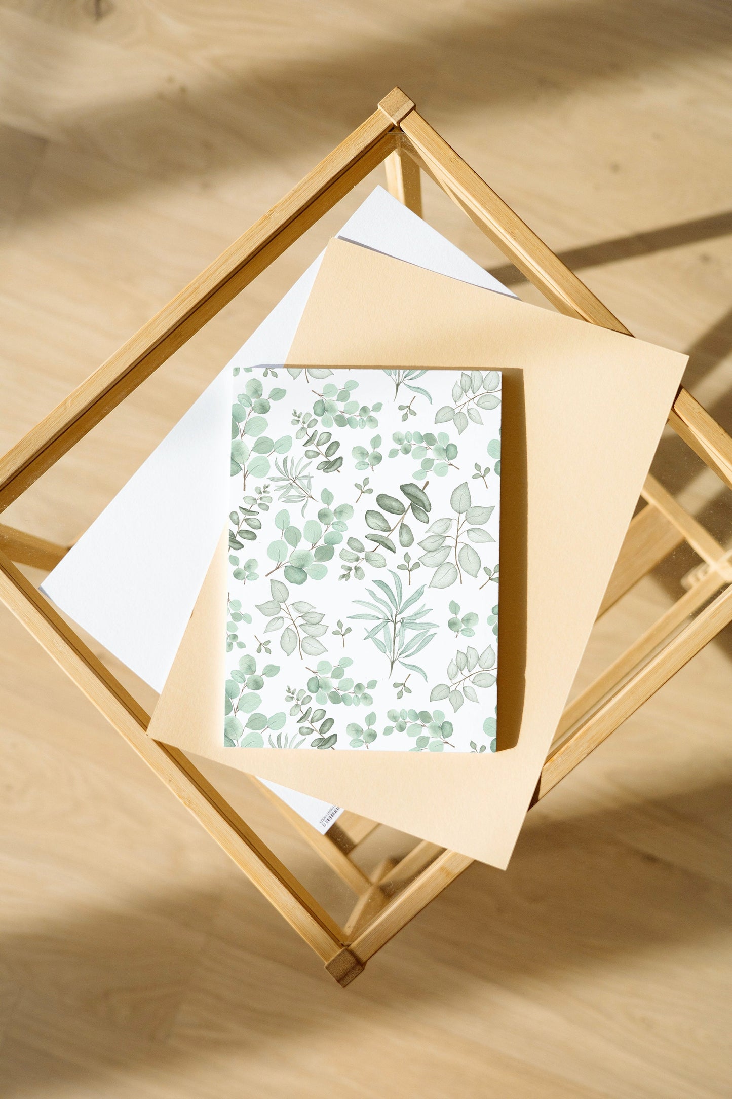 cahier de notes - eucalyptus