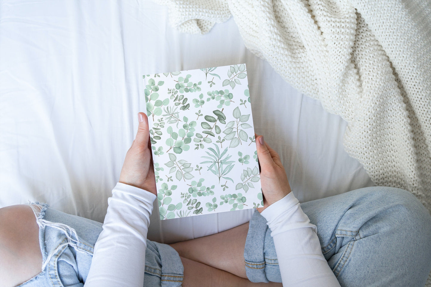 cahier de notes - eucalyptus