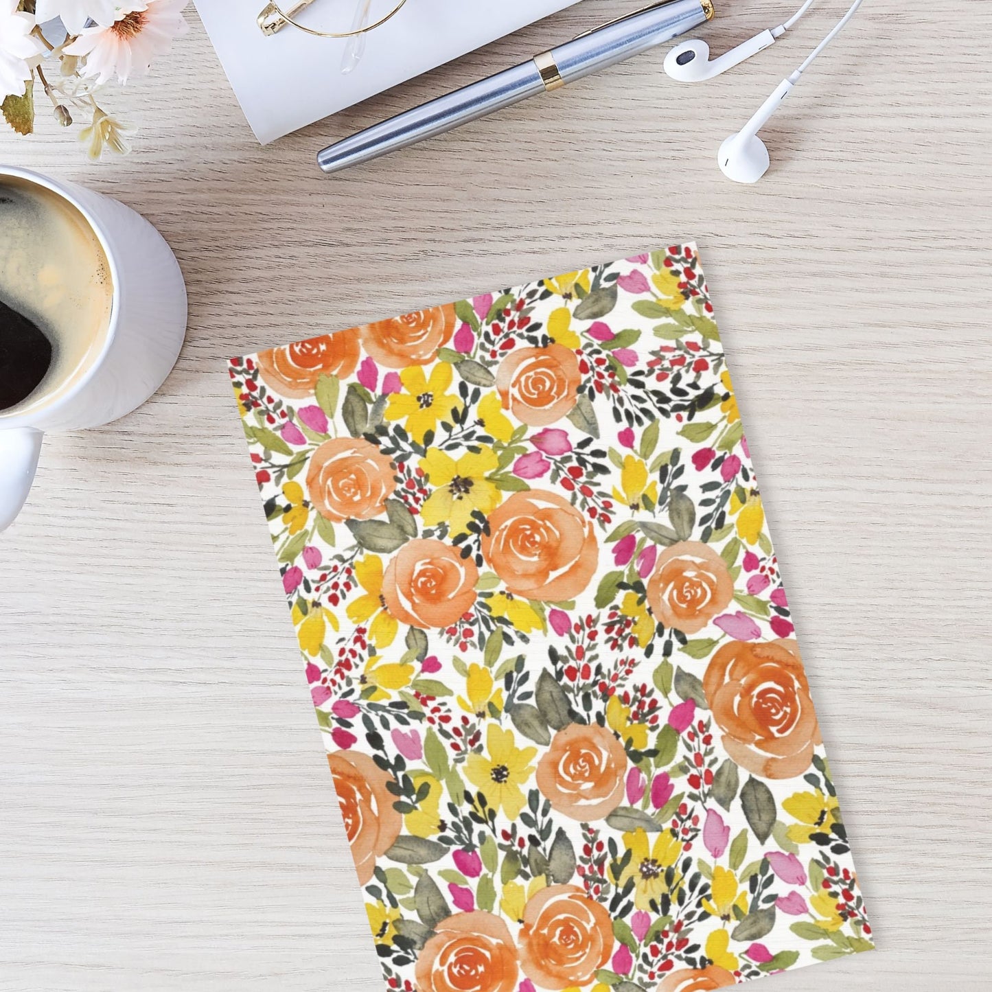 cahier de notes - bouquet mimi