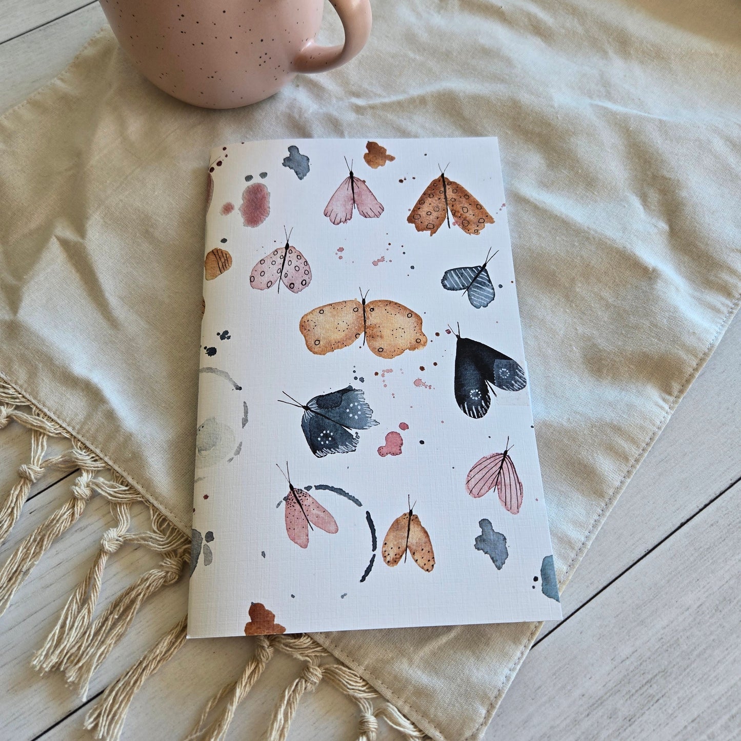 cahier de notes - papillons