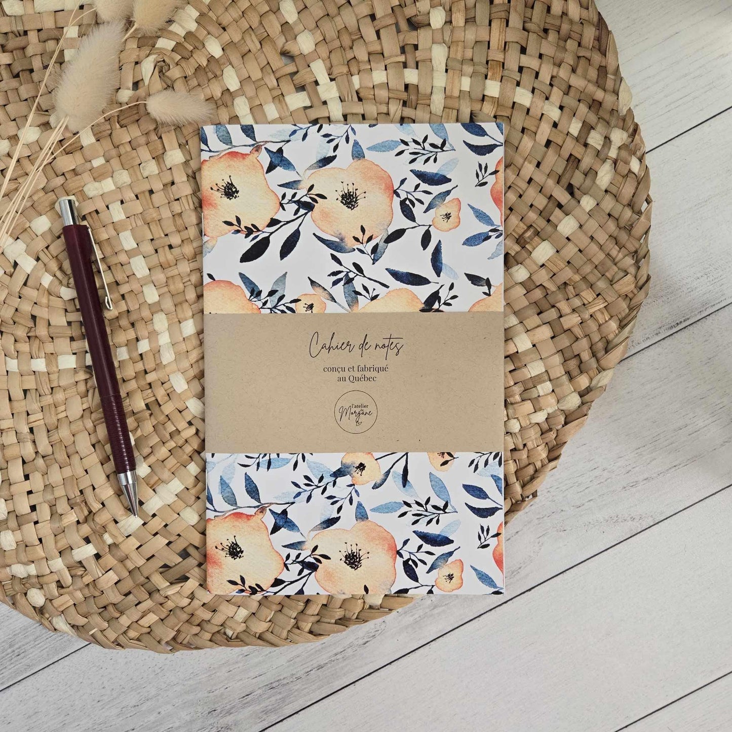 Cahier de notes - douceur fleurie