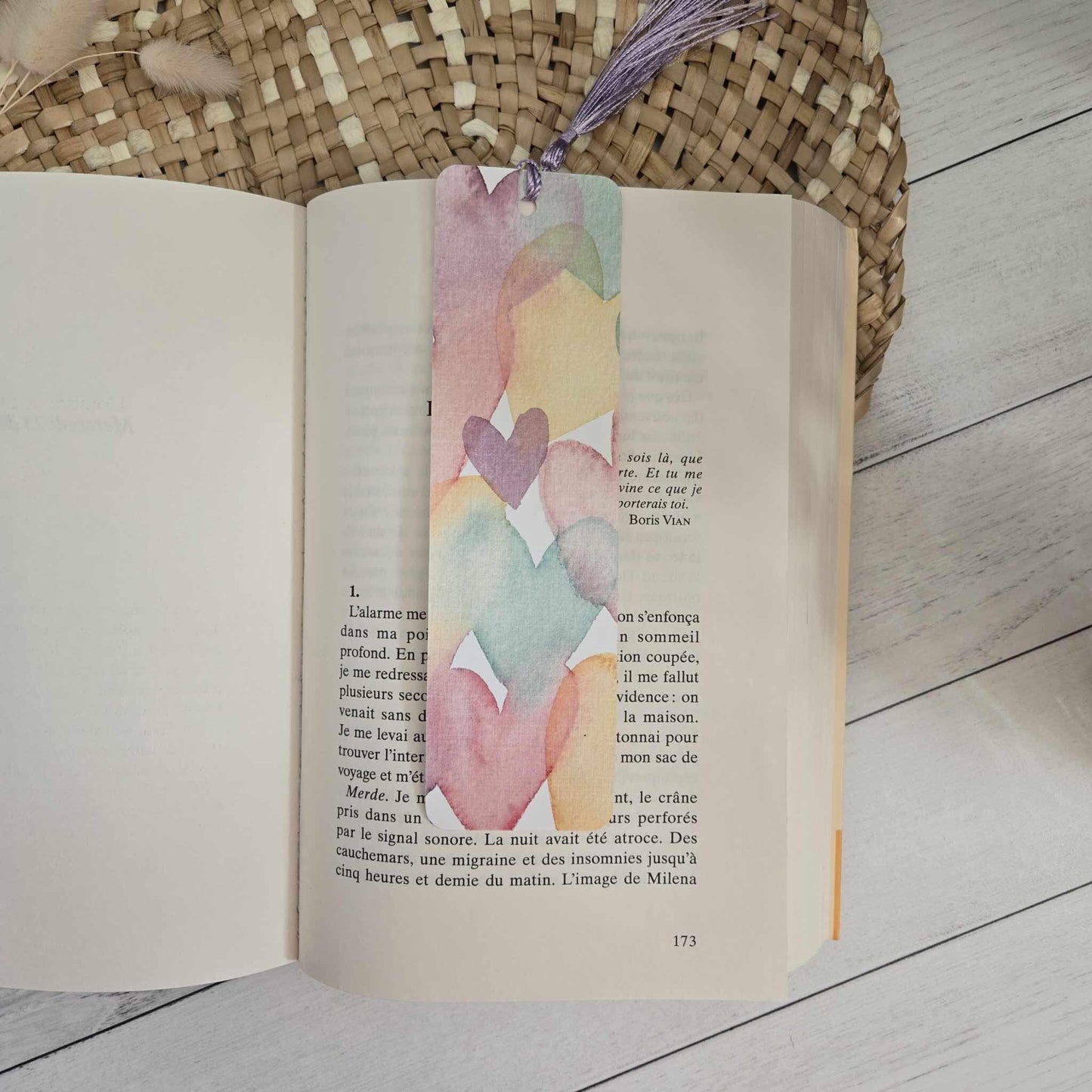 Signet illustration aquarelle plein d'amour