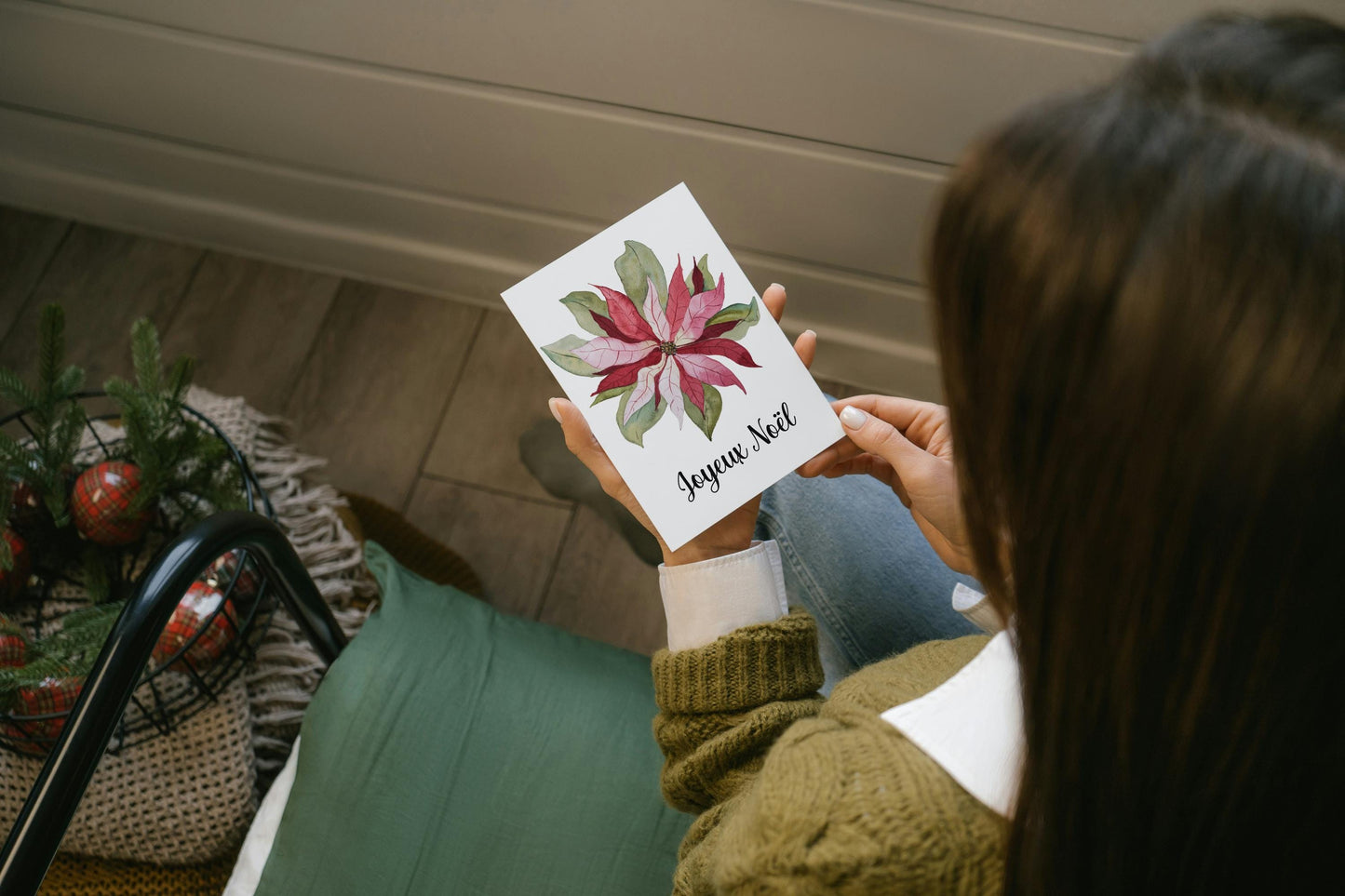 Ensemble de 10 cartes de Noël au choix