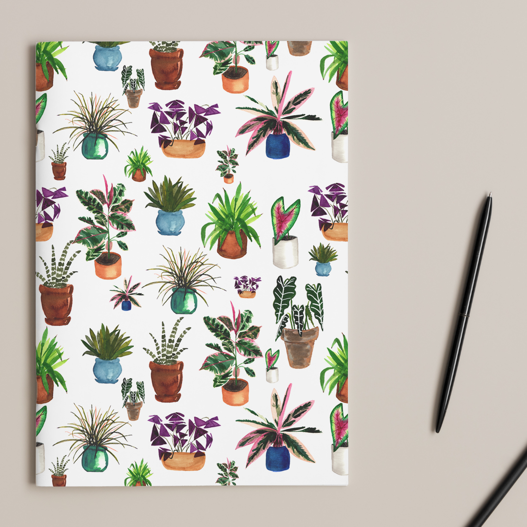 cahier de notes - jungle intérieure