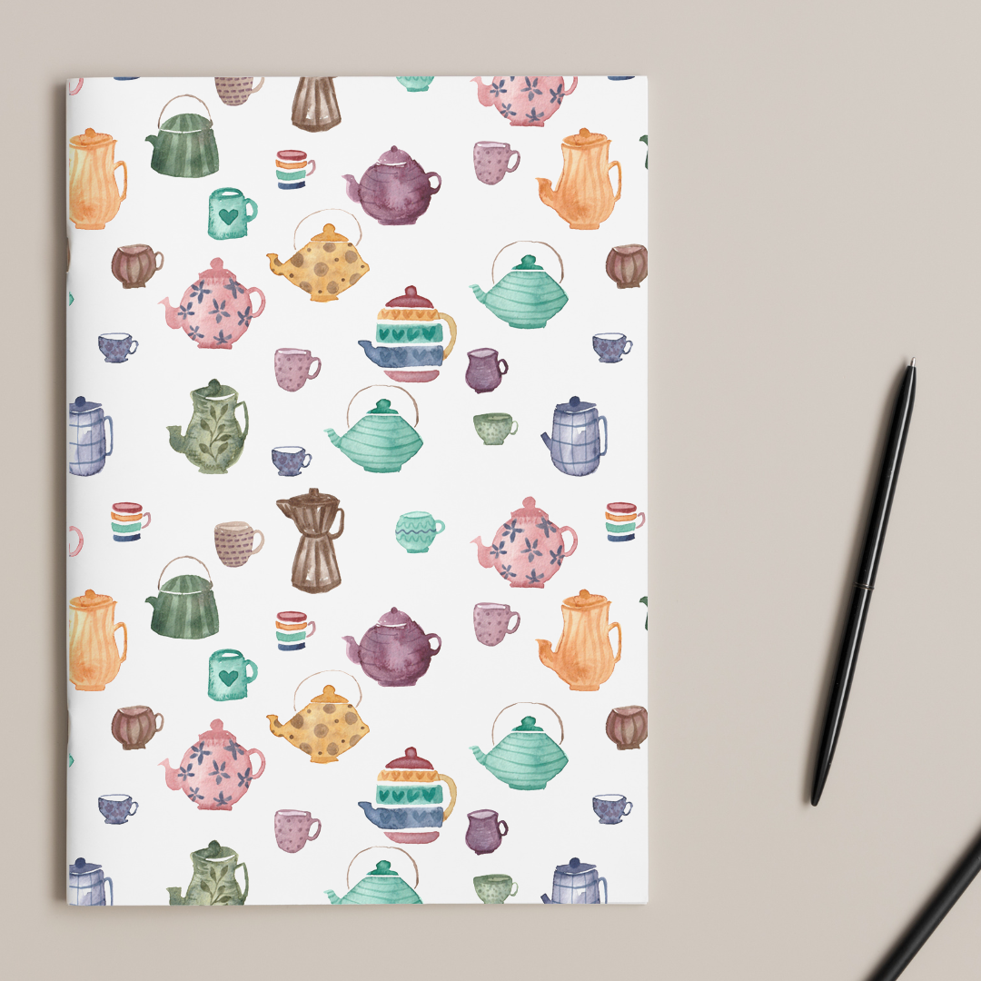 Cahier de notes l'heure du thé