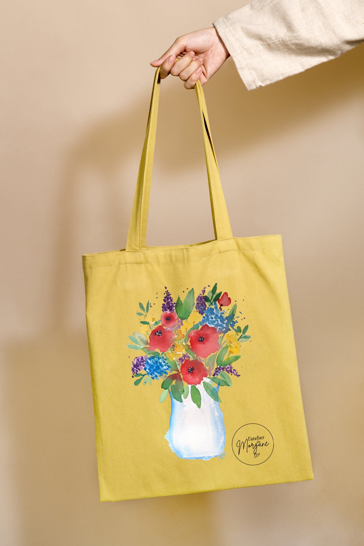 Sac réutilisable coloré