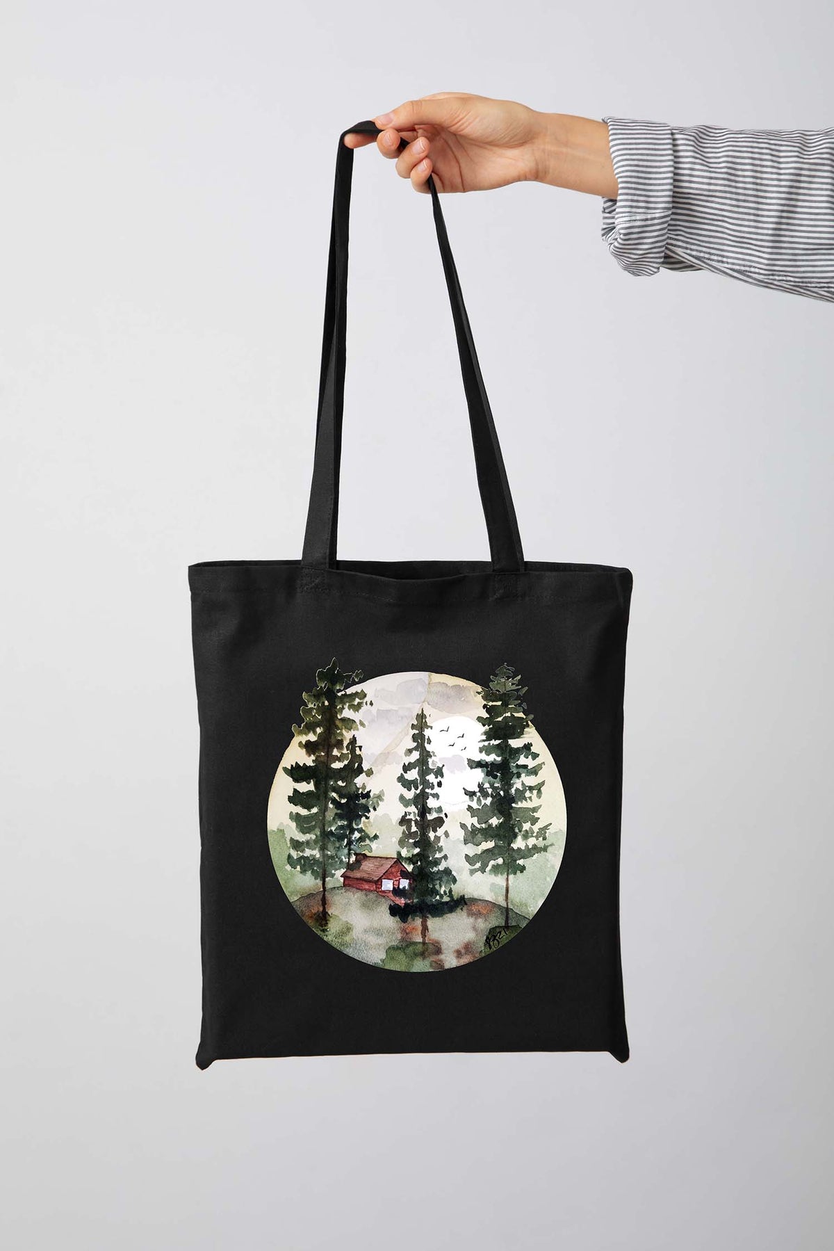 Sac réutilisable noir