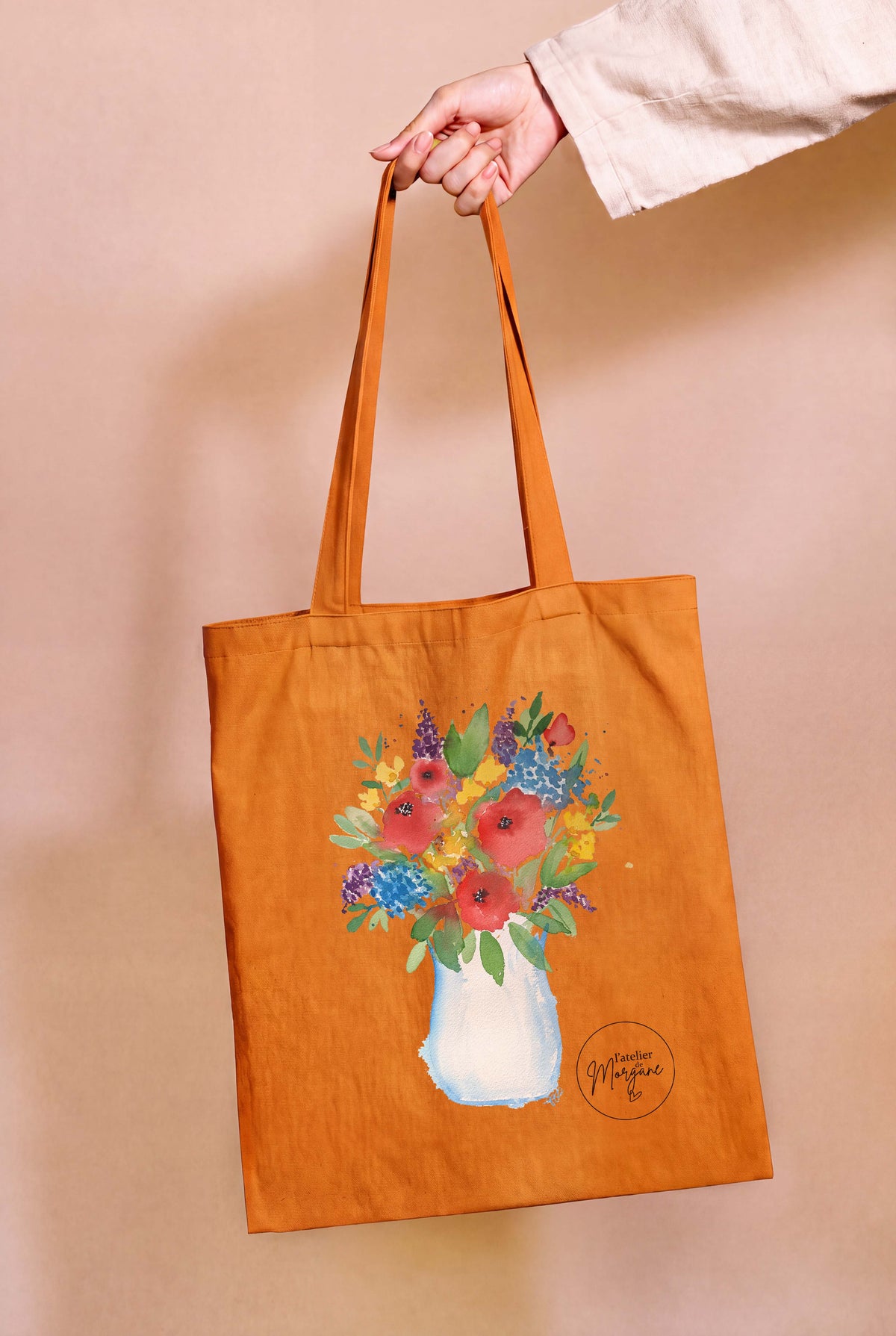 Sac réutilisable coloré