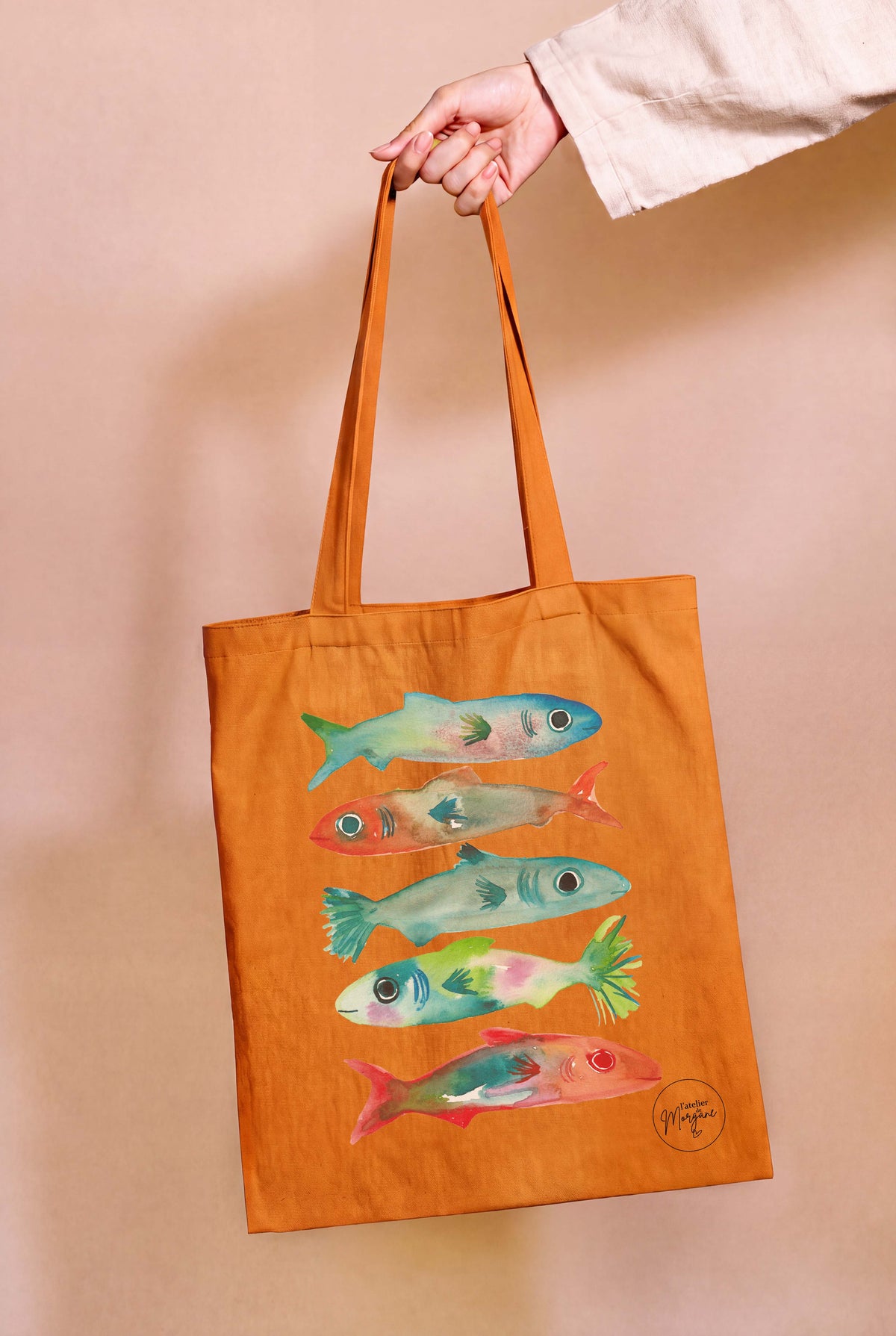Sac réutilisable coloré